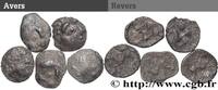 FRANCE Lot de 5 oboles gauloises LOTS (mm, g, h) -