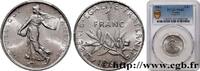 FRANCE 1 franc Semeuse, nickel V REPUBLIC Paris 1961 (24mm, 6g, 6h) -