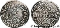 DENMARK - KINGDOM OF DENMARK - FREDERICK III 1/16 Thaler DENMARK - KINGDOM OF DENMARK - FREDERICK III Copenhague 1666 (20mm, 1,67g, 11h) -