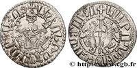 CILICIA - KINGDOM OF ARMENIA - LEO I King of Armen Tram d'argent CILICIA - KINGDOM OF ARMENIA - LEO I King of Armenia Sis c. 1198-1219 (23mm, 3,01g, 9h) -