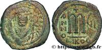 THE EMPIRE FROM ANASTASIUS TO MAURICE TIBERIUS (49 Follis TIBERIUS II CONSTANTINE Nicomédie 580-581 (29,5mm, 12,37g, 6h) -