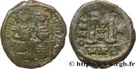 THE EMPIRE FROM ANASTASIUS TO MAURICE TIBERIUS (49 Follis JUSTIN II and SOPHIA Nicomédie 570-571 (28,5mm, 11,76g, 6h) -