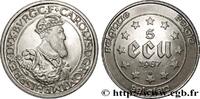 BELGIUM 5 Ecu Charles Quint BELGIUM 1987 (37mm, 22,89g, 6h) -
