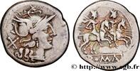 THE REPUBLIC (280 BC to 27 BC) Denier ROMAN REPUBLIC - ANONYMOUS Rome c. 211-206 AC. (20,5mm, 3,73g, 9h) -