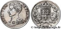 FRANCE 1 franc HENRY V COUNT OF CHAMBORD 1831 (23mm, 4,97g, 6h) -