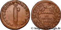 ITALY - NEAPOLITAN REPUBLIC 4 Tornesi République Napolitaine an VII ITALY - NEAPOLITAN REPUBLIC 1799 (29mm, 12,45g, 6h) -
