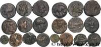 Lot de dix monnaies LOTS (mm, g, h) -