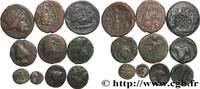 Lot de dix monnaies LOTS (mm, g, h) -