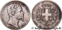 ITALY - KINGDOM OF SARDINIA - VICTOR-EMMANUEL II 5 Lire ITALY - KINGDOM OF SARDINIA - VICTOR-EMMANUEL II Gênes 1852 (37mm, 24,56g, 6h) -