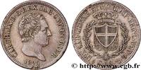 ITALY - KINGDOM OF SARDINIA - CHARLES-FELIX 50 Centesimi ITALY - KINGDOM OF SARDINIA - CHARLES-FELIX Turin 1825 (18mm, 2,50g, 6h) -