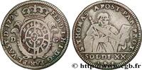 ITALY - PARMA 20 Soldi Duché de Parme, Plaisance et Guastalla St ITALY - PARMA Parme 1793 (24mm, 3,64g, 6h) -