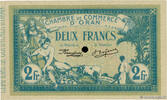ALGERIA 2 Francs Annulé ALGERIA 2 Francs Annulé 1915 UNC- -