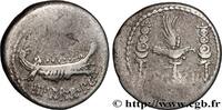 THE REPUBLIC (280 BC to 27 BC) Denier MARCUS ANTONIUS Grèce, Patras 32-31 AC. (18mm, 3,40g, 5h) -