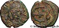 THE EMPIRE FROM ANASTASIUS TO MAURICE TIBERIUS (49 Pentanoummion JUSTINIAN I Theoupolis (Antioche) 551-561 (16mm, 2,05g, 9h) -