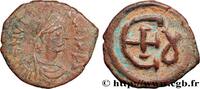 THE EMPIRE FROM ANASTASIUS TO MAURICE TIBERIUS (49 Pentanoummion JUSTINIAN I Theoupolis (Antioche) 551-561 (15mm, 2g, 9h) -