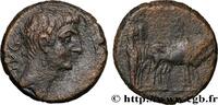 THE JULIO-CLAUDIANS (27 BC to 69 AD) Assarion AUGUSTUS Philippes, Macédoine c. 42 AC. (18mm, 4,93g, 5h) -