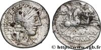 THE REPUBLIC (280 BC to 27 BC) Denier MINUTIA Rome 122 AC. (19mm, 3,35g, 12h) -