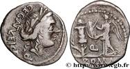 THE REPUBLIC (280 BC to 27 BC) Quinaire EGNATULEIA Rome 97 AC. (16mm, 1,61g, 8h) -