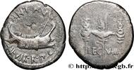 THE REPUBLIC (280 BC to 27 BC) Denier MARCUS ANTONIUS Grèce, Patras 32-31 AC. (19mm, 3,04g, 7h) -