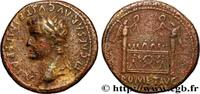 THE JULIO-CLAUDIANS (27 BC to 69 AD) As TIBERIUS Lyon c. 10 AD. (26mm, 11,95g, 6h) -