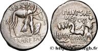 THE REPUBLIC (280 BC to 27 BC) Denier AEMILIA Rome 58 AC. (17,5mm, 4,04g, 5h) -