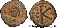 THE EMPIRE FROM ANASTASIUS TO MAURICE TIBERIUS (49 Demi-follis JUSTINIAN I Theoupolis (Antioche) 547-548 (27mm, 10,04g, 12h) -