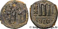 THE HERACLIUS DYNASTY (602-717) Follis PHOCAS and LEONTIA Theoupolis (Antioche) 607-608 (26,5mm, 10,83g, 6h) -