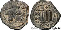 THE HERACLIUS DYNASTY (602-717) Follis PHOCAS and LEONTIA Constantinople 602-603 (28,5mm, 11,14g, 6h) -