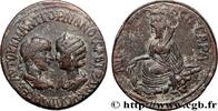 THE MILITARY CRISIS(235 AD to 284 AD) Tetrassaria GORDIANUS III and TRANQUILLINA Singara, Mésopotamie 242-244 (31mm, 23,64g, 12h) -