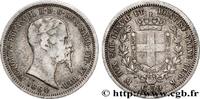 ITALY - KINGDOM OF SARDINIA 50 Centesimi Victor Emmanuel II ITALY - KINGDOM OF SARDINIA Milan 1860 (17mm, 2,45g, 6h) -