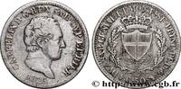 ITALY - KINGDOM OF SARDINIA 50 Centesimi Charles-Félix ITALY - KINGDOM OF SARDINIA Turin 1825 (18mm, 2,44g, 6h) -