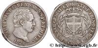 ITALY - KINGDOM OF SARDINIA 50 Centesimi Charles Félix ITALY - KINGDOM OF SARDINIA Turin 1828 (18mm, 2,44g, 6h) -