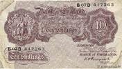 ENGLAND 10 Shillings ENGLAND 10 Shillings 1940 G -