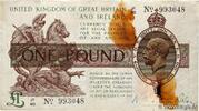ENGLAND 1 Pound ENGLAND 1 Pound 1919 VF- -