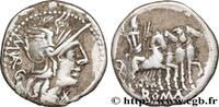 THE REPUBLIC (280 BC to 27 BC) Denier VARGUNTEIA Rome 130 AC. (19,5mm, 3,84g, 1h) -