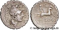 THE REPUBLIC (280 BC to 27 BC) Denier serratus AURELIA Narbonne 118 AC. (20,5mm, 3,65g, 7h) -