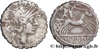 THE REPUBLIC (280 BC to 27 BC) Denier serratus COSCONIA Narbonne 118 AC. (19mm, 3,61g, 3h) -