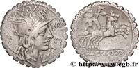 THE REPUBLIC (280 BC to 27 BC) Denier serratus POMPONIA Narbonne 118 AC. (20mm, 3,73g, 3h) -