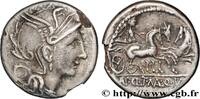 THE REPUBLIC (280 BC to 27 BC) Denier CLAUDIA Rome 111-110 AC. (17,5mm, 3,01g, 11h) -