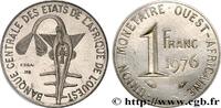 WEST AFRICAN STATES (BCEAO) Essai de 1 Franc WEST AFRICAN STATES (BCEAO) Paris 1976 (15mm, 2,01g, 6h) -