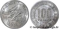 CHAD Essai de 100 Francs type “BEAC” CHAD Paris 1975 (25mm, 7,32g, 6h) -