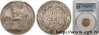 FRENCH INDOCHINA 10 Centièmes FRENCH INDOCHINA Paris 1912 (19mm, 2,70g, 6h) -