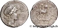 THE REPUBLIC (280 BC to 27 BC) Denier AEMILIA Rome c. 114-113 AC. (20mm, 3,82g, 3h) -