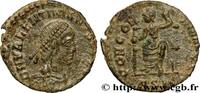 THE END OF EMPIRE(363 AD to 476 AD) Nummus VALENTINIAN II Siscia 379-383 (16mm, 1,88g, 5h) -