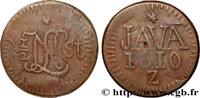 NETHERLANDS INDIES 1/2 Stuiver Louis Napoléon pour Java NETHERLANDS INDIES Harderwijk 1810 (26,66mm, 4,09g, 12h) -