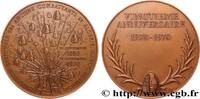 FRANCE Médaille, 20e anniversaire, Fédération Nationale d ARMÉES ET MILITAIRES Monnaie de Paris 1978 (67,5mm, 156,02g, 12h) -
