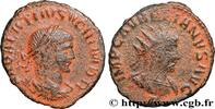 THE MILITARY CRISIS(235 AD to 284 AD) Antoninien AURELIAN and VABALLATHUS Antioche 270-272 (20,5mm, 3,27g, 6h) -