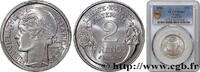FRANCE 2 francs Morlon, aluminium V REPUBLIC 1958 (27mm, 2,20g, 6h) -
