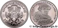 TOGO 1000 Francs Proof Martin Luther TOGO 1999 (35mm, 15,03g, 12h) -