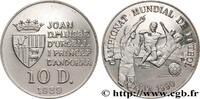 ANDORRA (PRINCIPALITY) 10 Diners Proof Coupe du Monde 1990 ANDORRA (PRINCIPALITY) 1989 (32mm, 12,07g, 12h) -